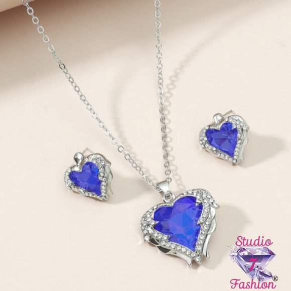 Guardian Angel Blue Hearts Set - Picture 7 of 7